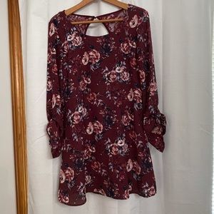 Long Sleeved Floral Top